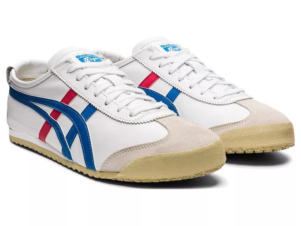 Onitsuka Tiger Mexico 66 – White/Blue/Red OG - Image 2