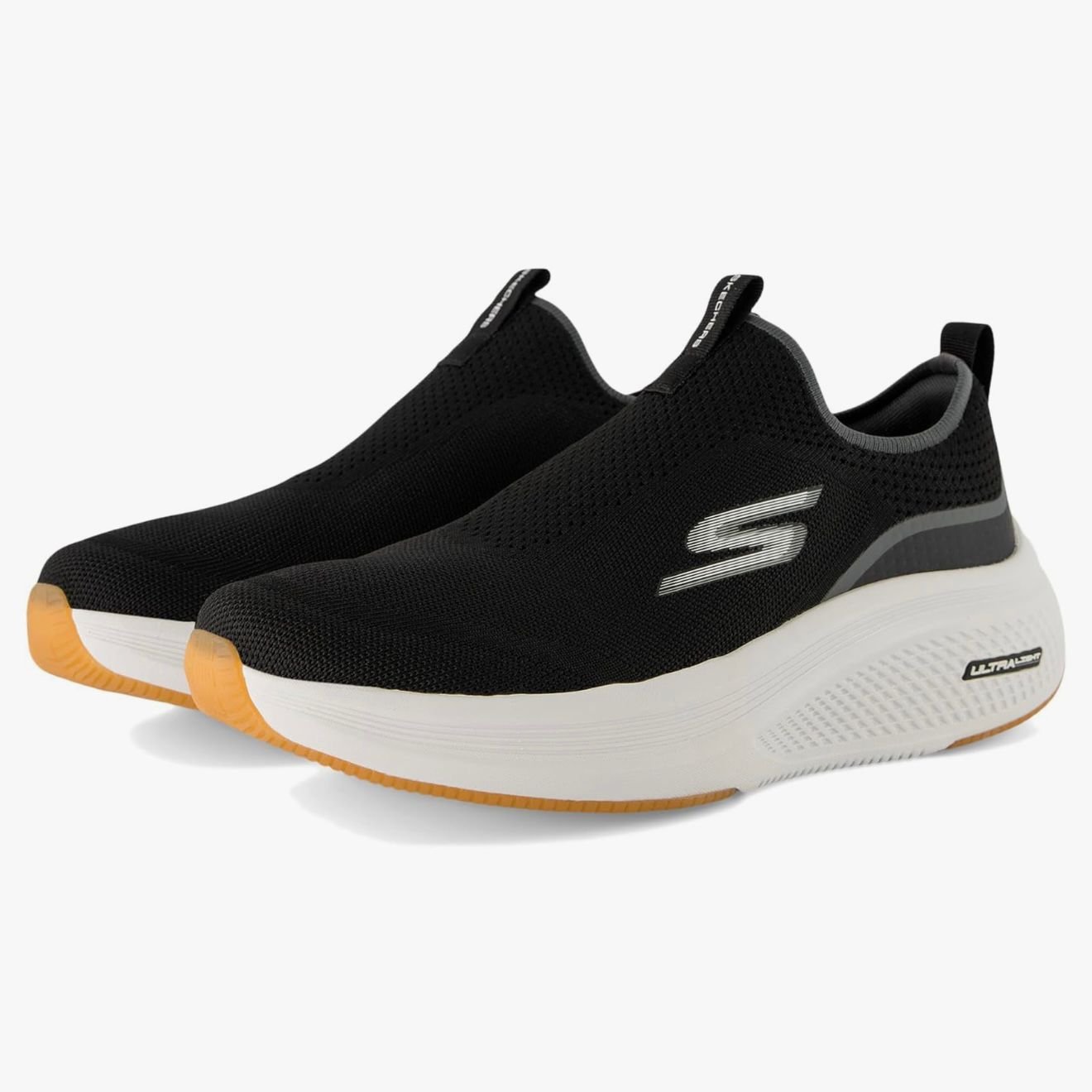 Skechers Ultra Light Slip-On – Black/White - Image 3