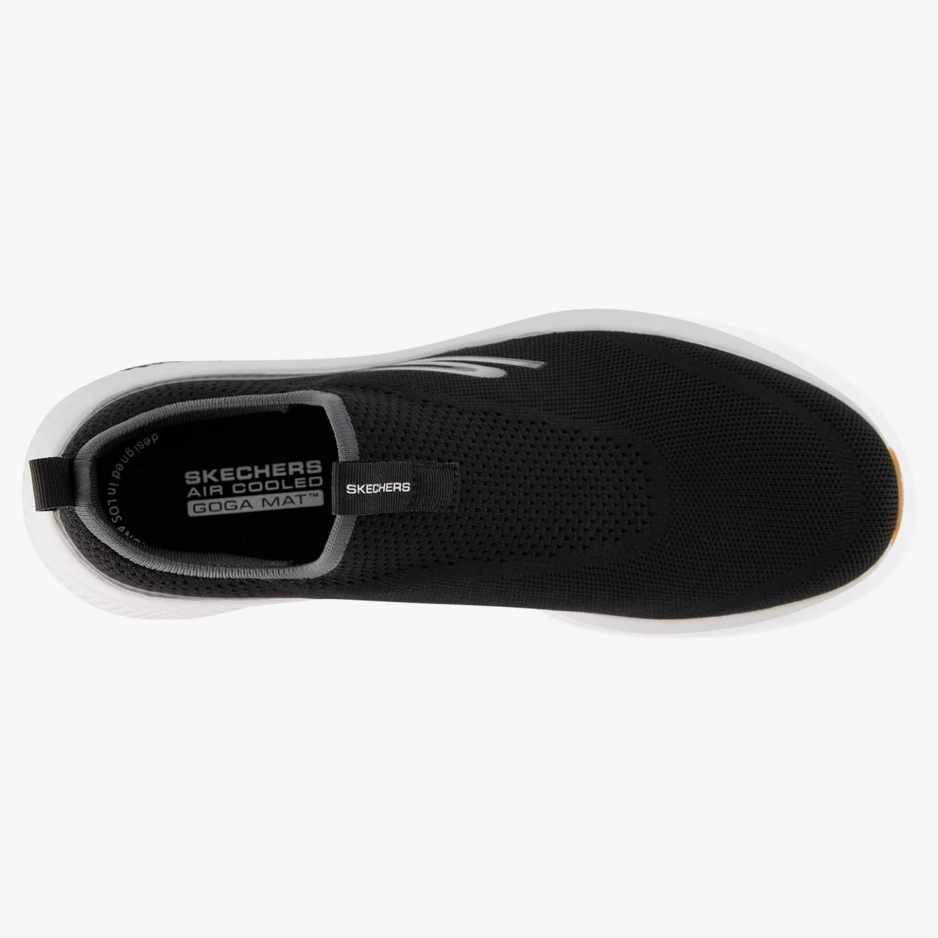 Skechers Ultra Light Slip-On – Black/White - Image 4