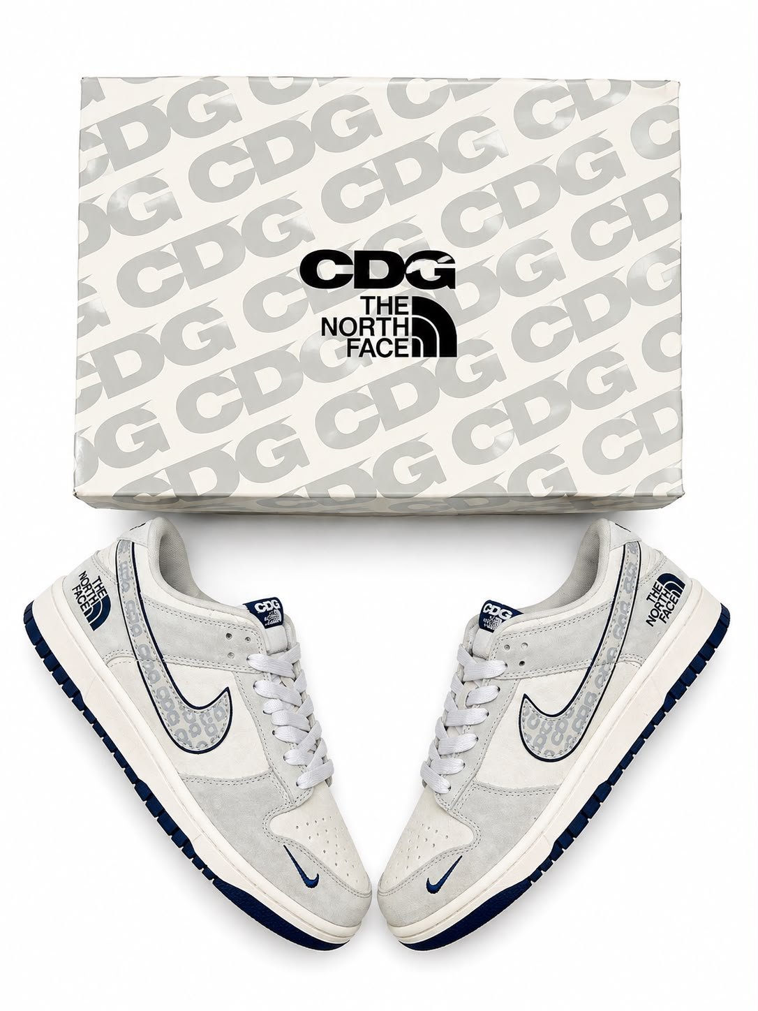 Nike Dunk Low x CDG x The North Face