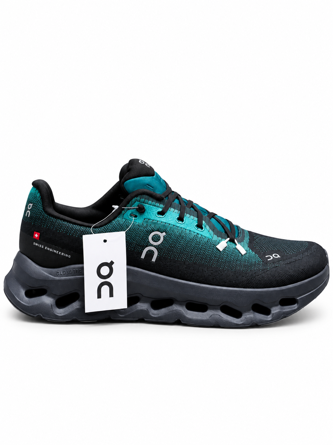 Teal On running shoe